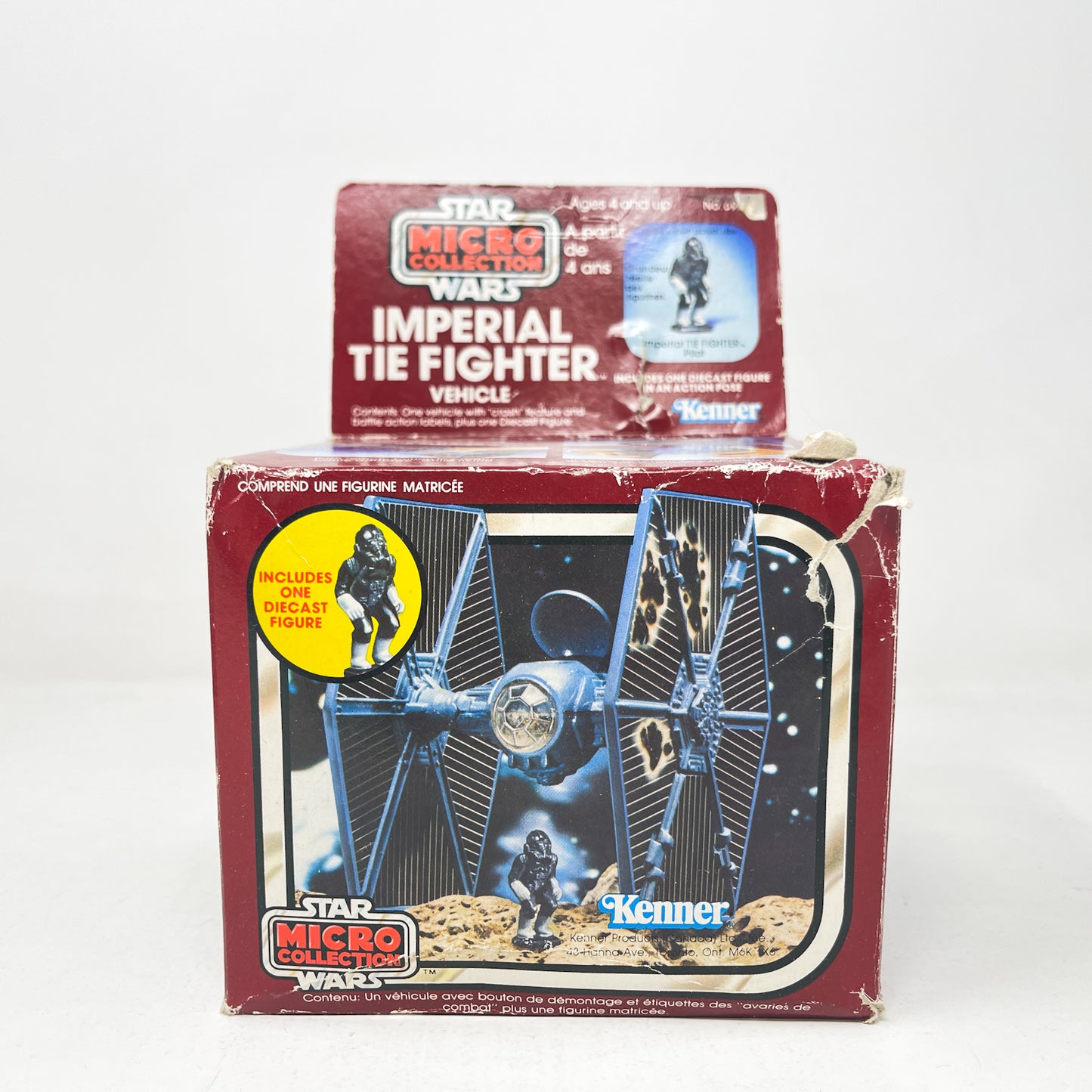 Micro Collection TIE Fighter - Canadian Box - Vintage Kenner (1982)