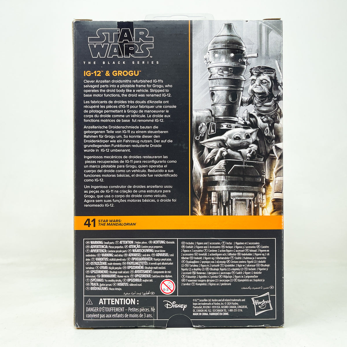 IG-12 & Grogu (Deluxe) - Hasbro Black Series (2024)