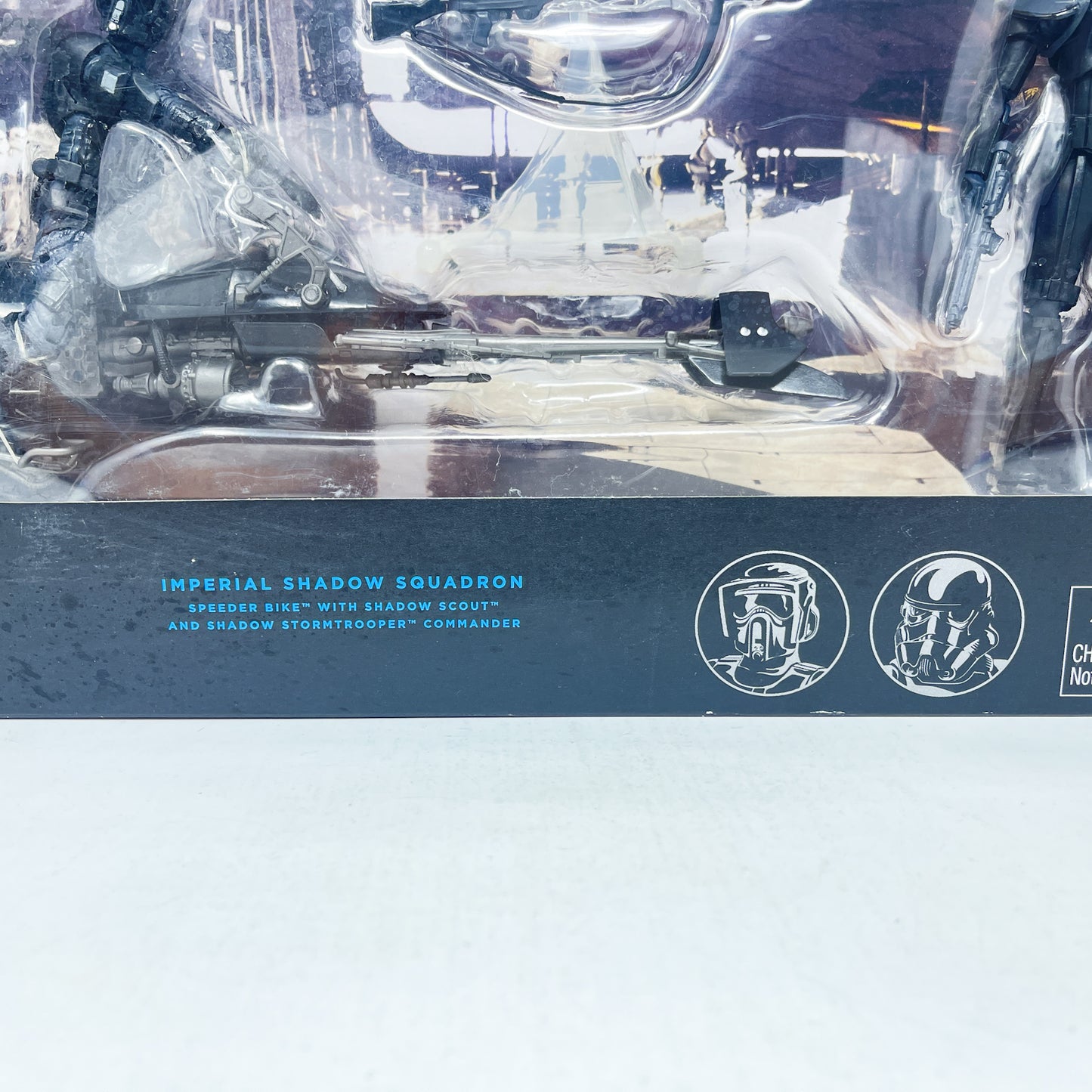 Imperial Shadow Squadron Speeder Bike with Clone Troopers - Hasbro Black Series (2015)