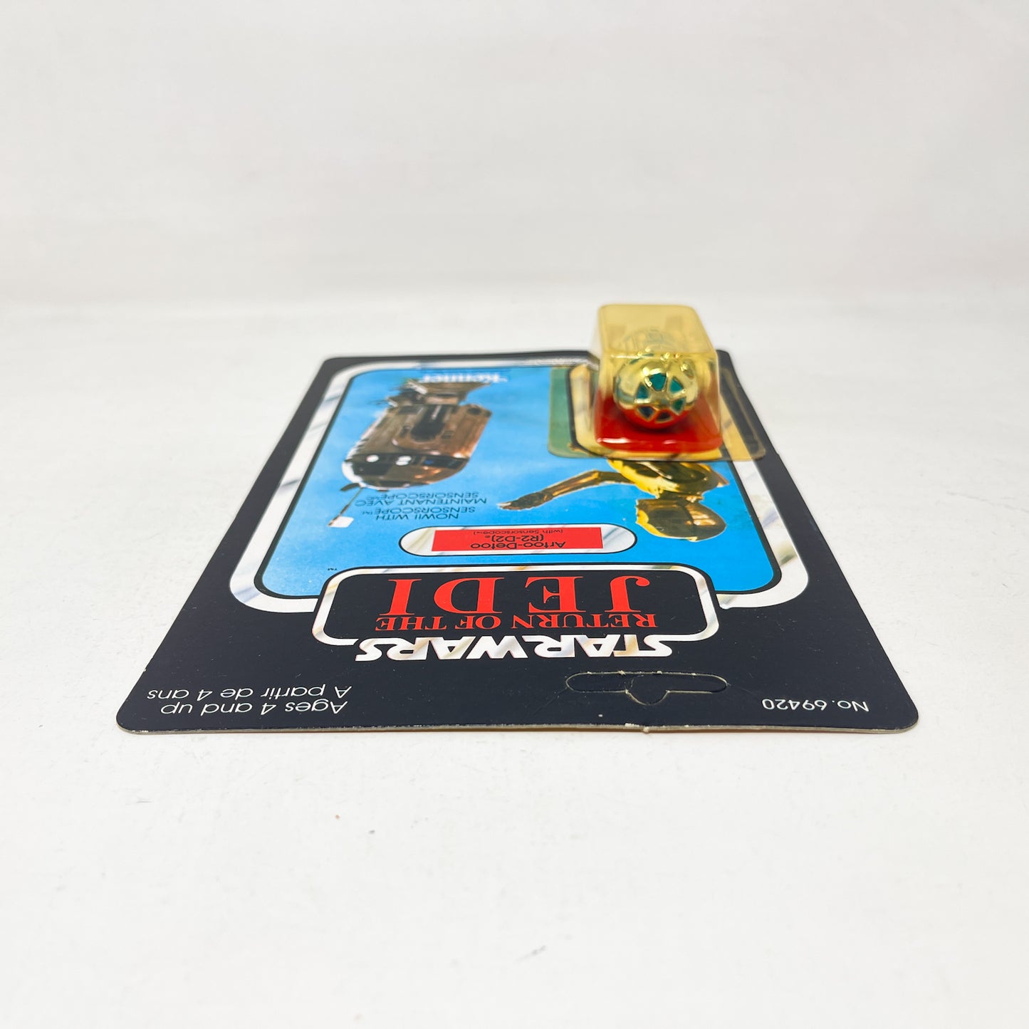 R2-D2 Sensorscope Kenner Canada ROTJ 77A-back  - Mint on Card - Vintage Kenner (1983)