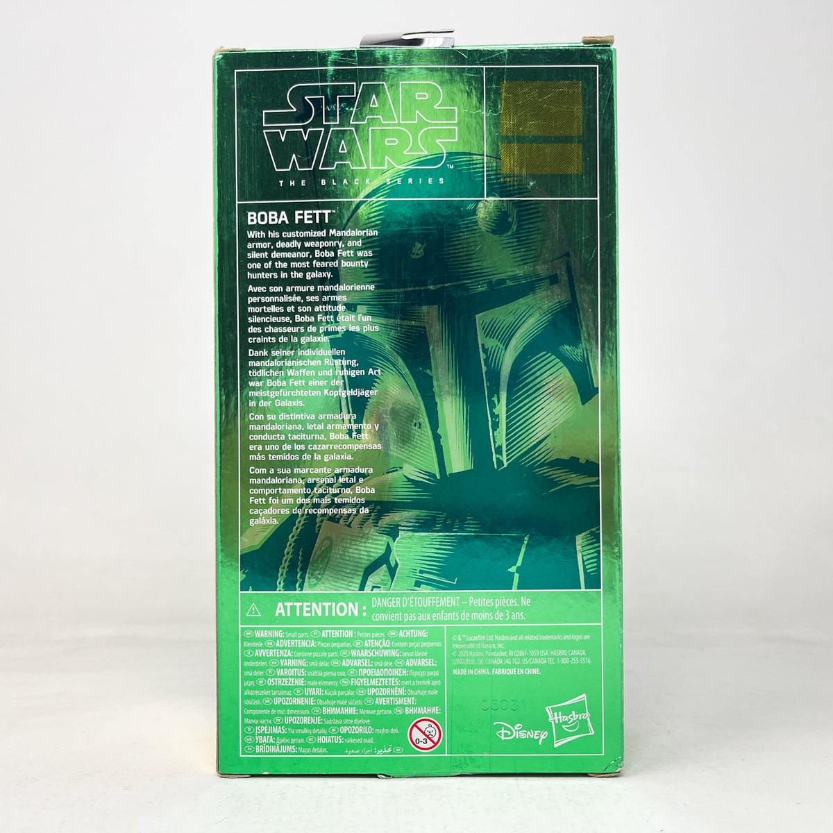 Boba Fett (Carbonized) - Hasbro Black Series (2020)
