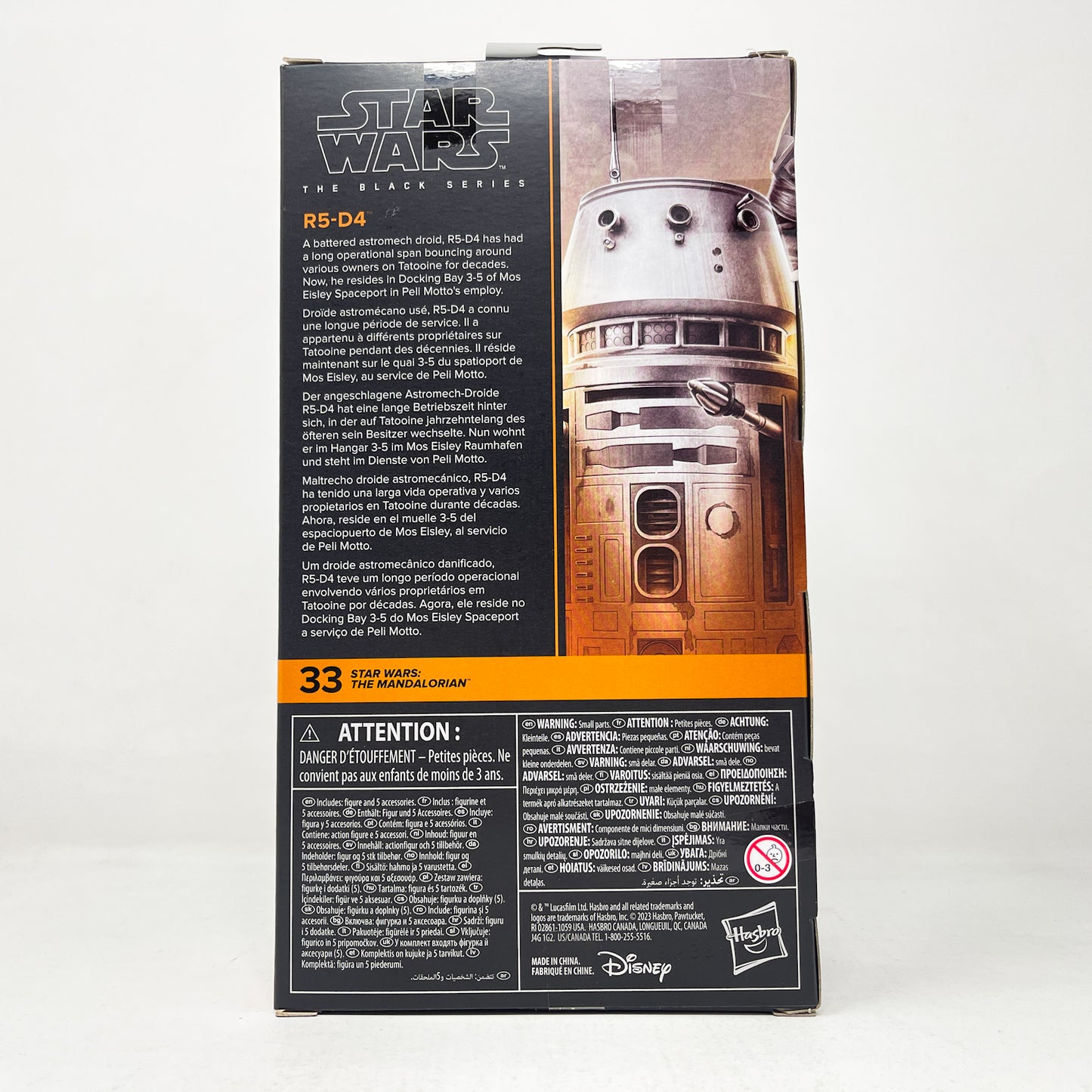 R5-D4 (Mandalorian) #33 - Hasbro Black Series (2023)