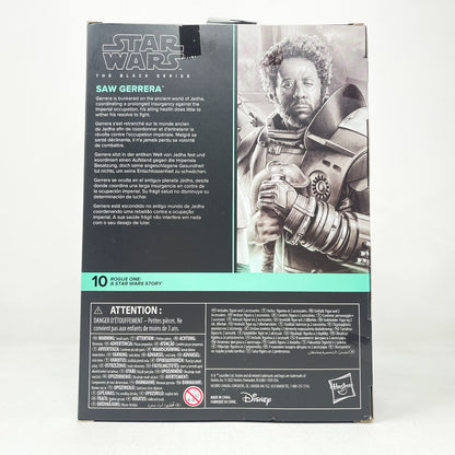 Saw Gerrera Deluxe (Rogue One) RO10 - Hasbro Black Series (2022)
