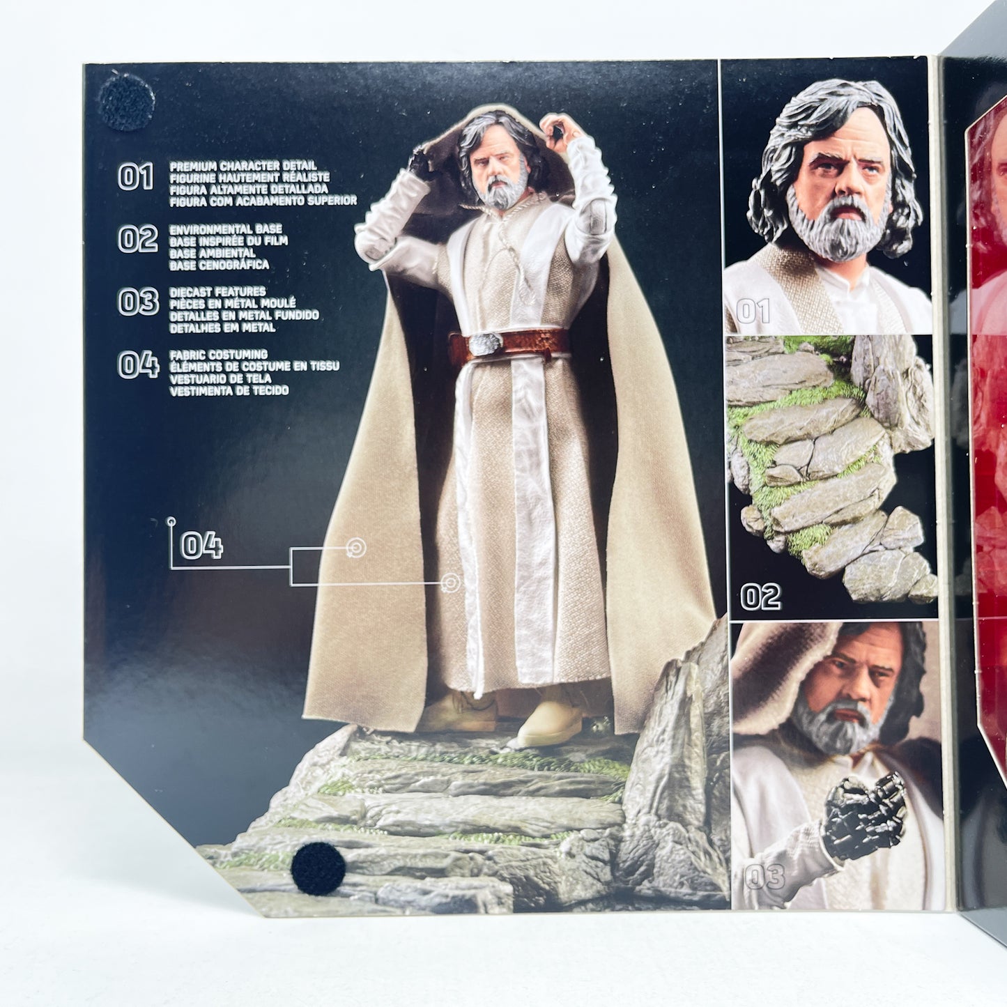 Luke Skywalker (Jedi Master) on Ahch-To Island - Hasbro Black Series (2024)