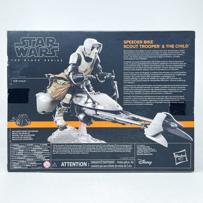 Speeder Bike Scout Trooper and The Child - Hasbro Black Series (2020)