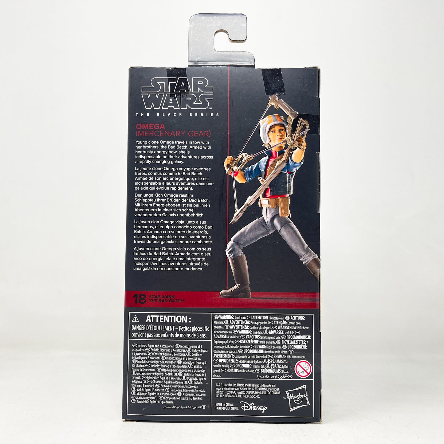 Omega (Mercenary Gear) - The Bad Batch BB 18 - Hasbro Black Series (2023)