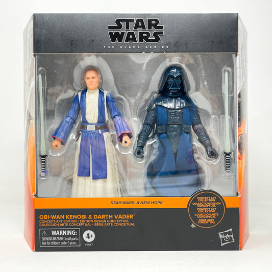 Obi-Wan Kenobi & Darth Vader (Ralph McQuarrie) #07 - Hasbro Black Series (2022)