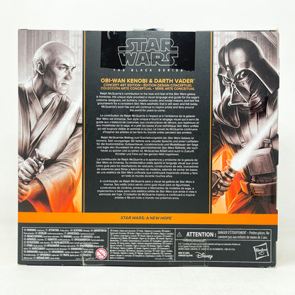 Obi-Wan Kenobi & Darth Vader (Ralph McQuarrie) #07 - Hasbro Black Series (2022)