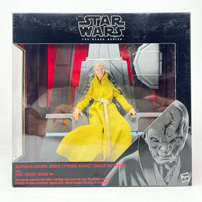 Supreme Leader Snoke (Throne Room) Deluxe - Hasbro Black Series (2017)