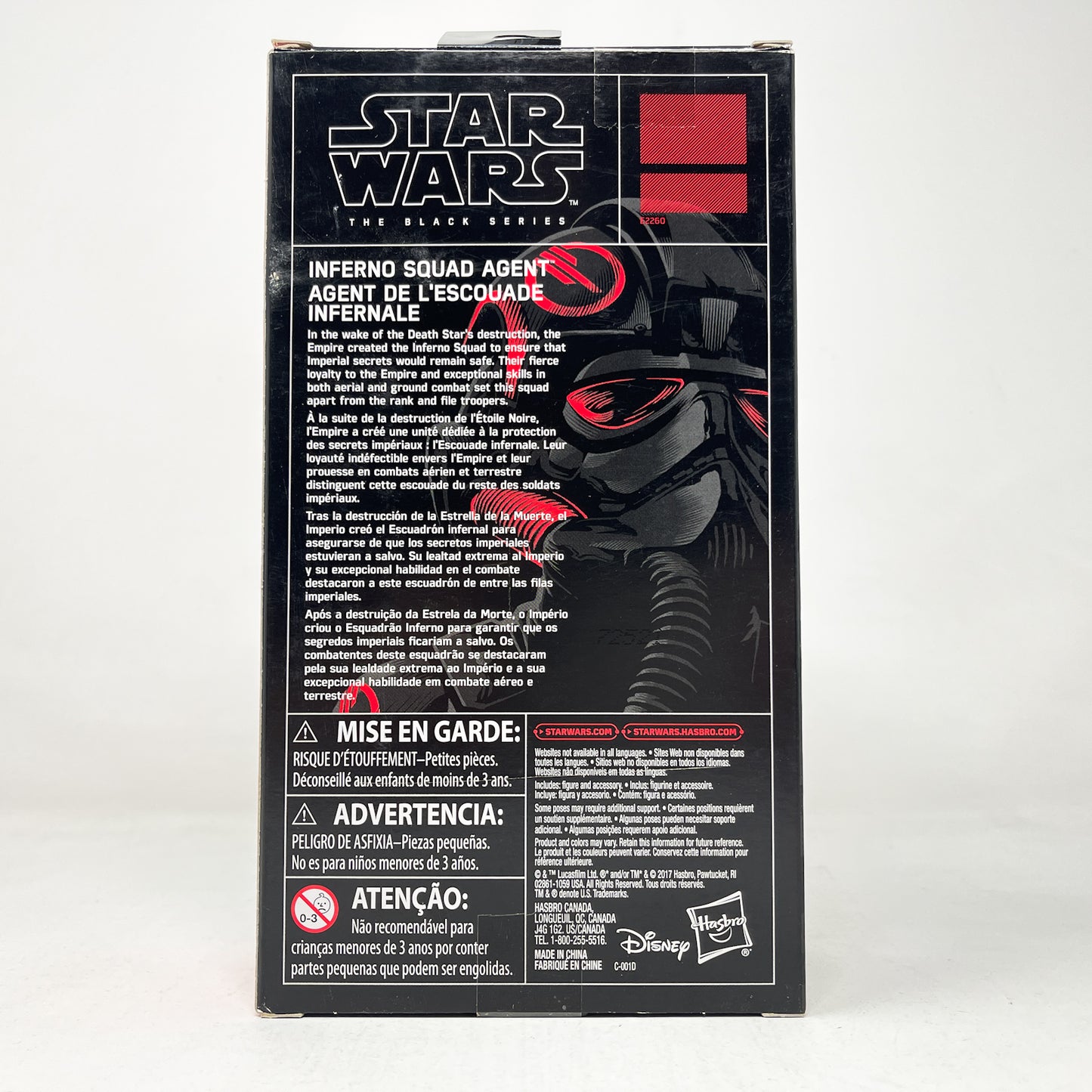 Battlefront II Inferno Squadron Agent - Hasbro Black Series (2017)