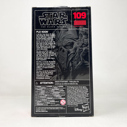 Plo Koon #109 - Hasbro Black Series (2020)