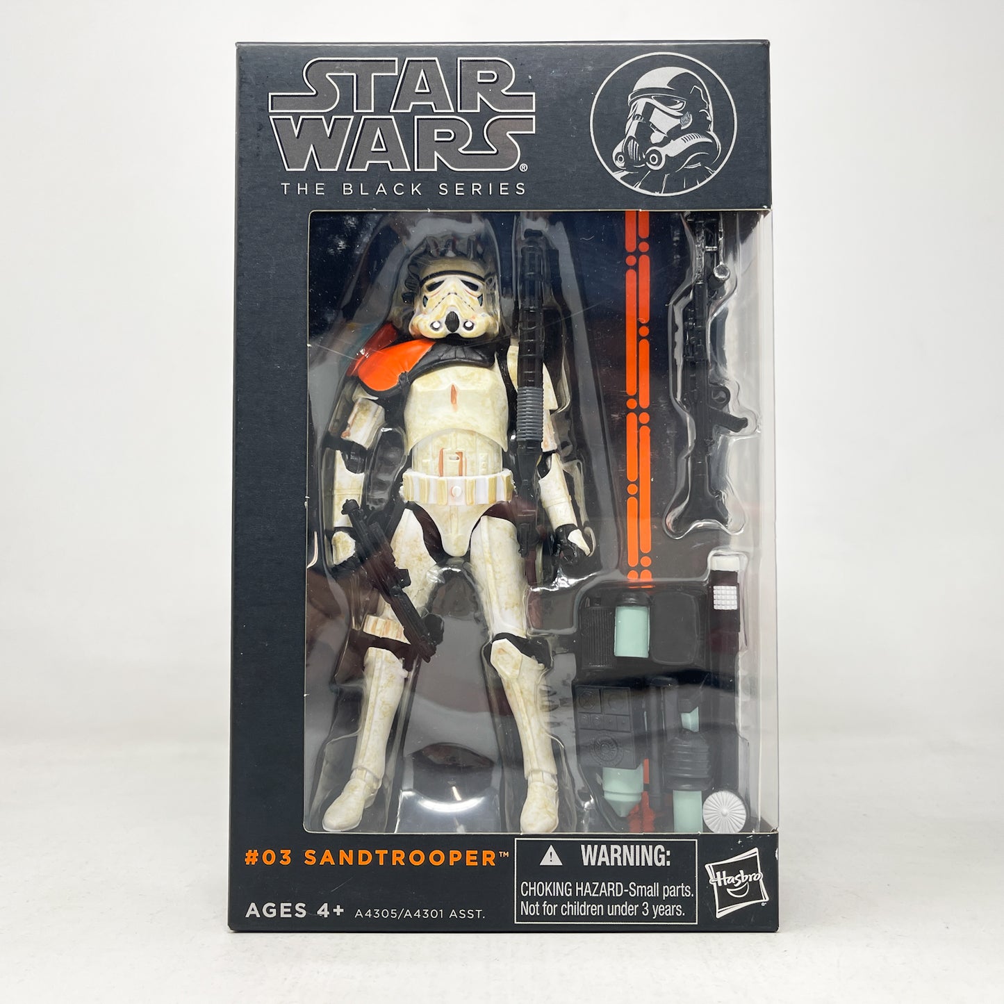 Sandtrooper #03 - Orange Line - Hasbro Black Series (2013)