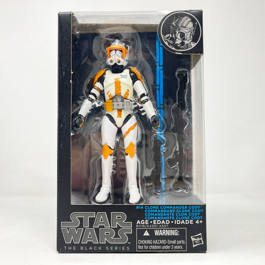 Clone Commander Cody #14 - Blue Line - Hasbro Black Series (2015)