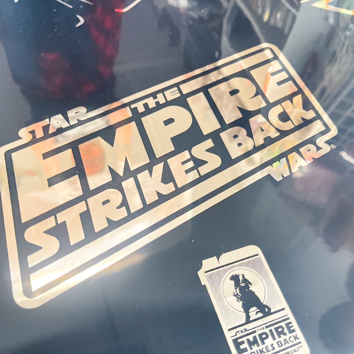 Empire Strikes Back 10th Anniversary Gold Mylar Poster (1990)