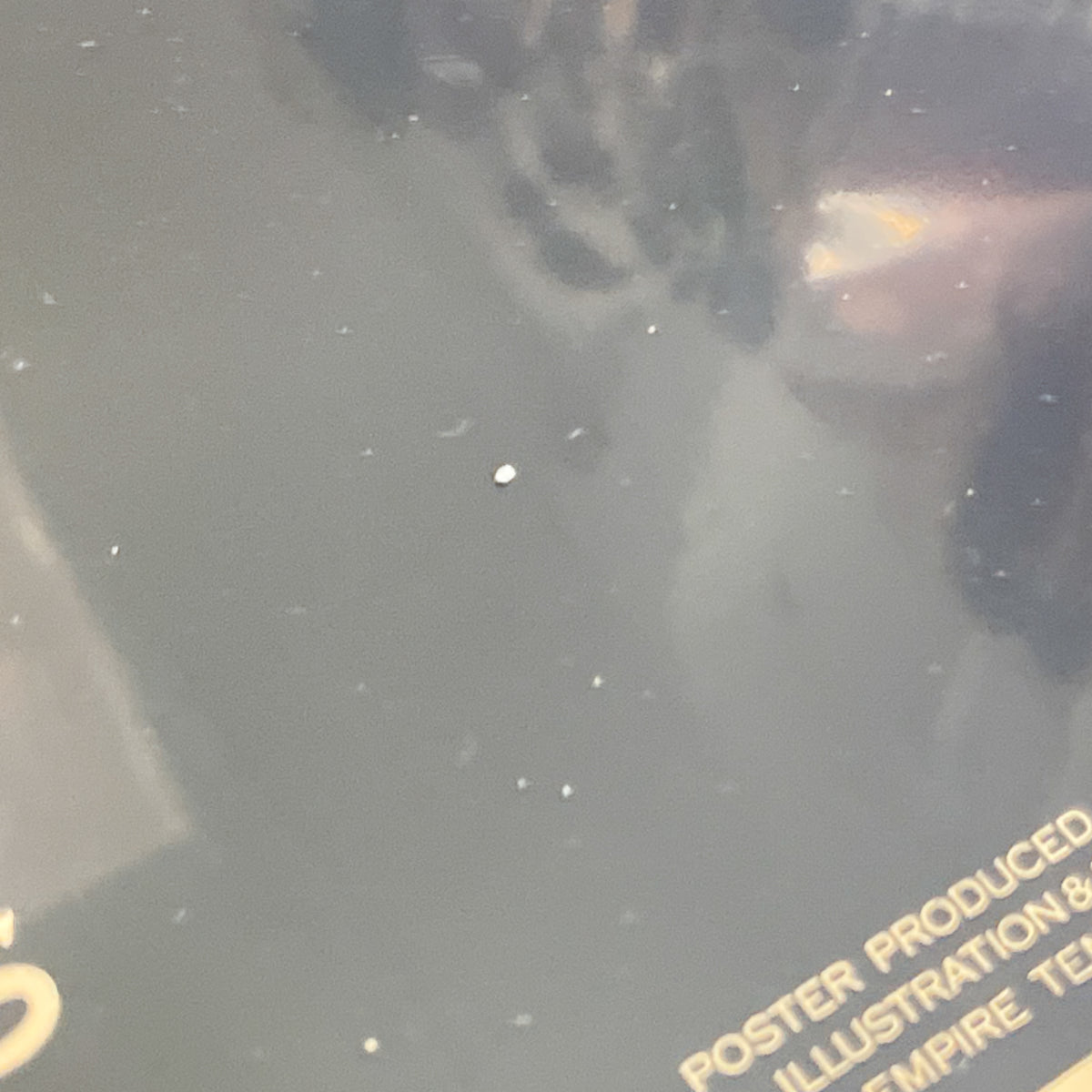 Empire Strikes Back 10th Anniversary Gold Mylar Poster (1990)