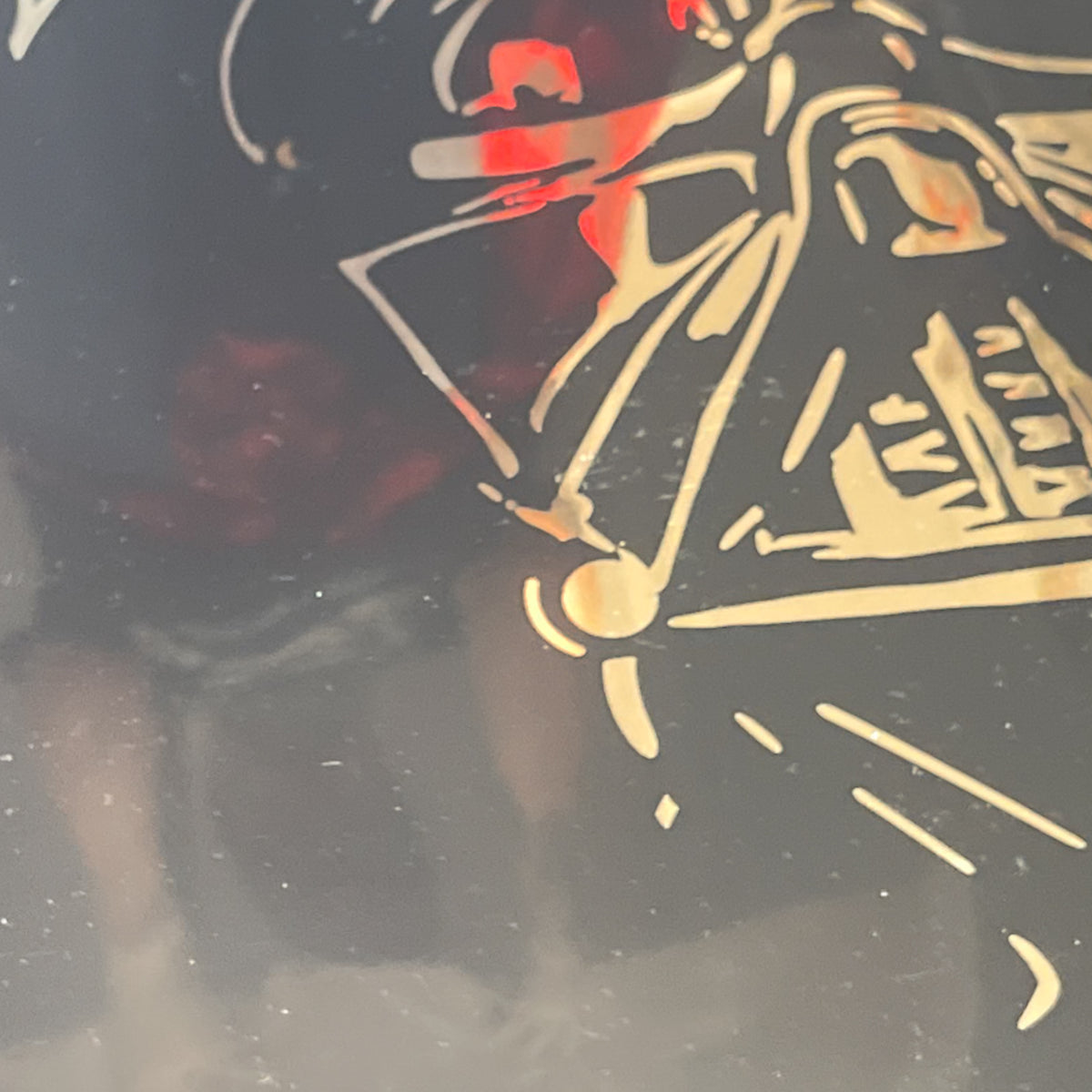 Empire Strikes Back 10th Anniversary Gold Mylar Poster (1990)