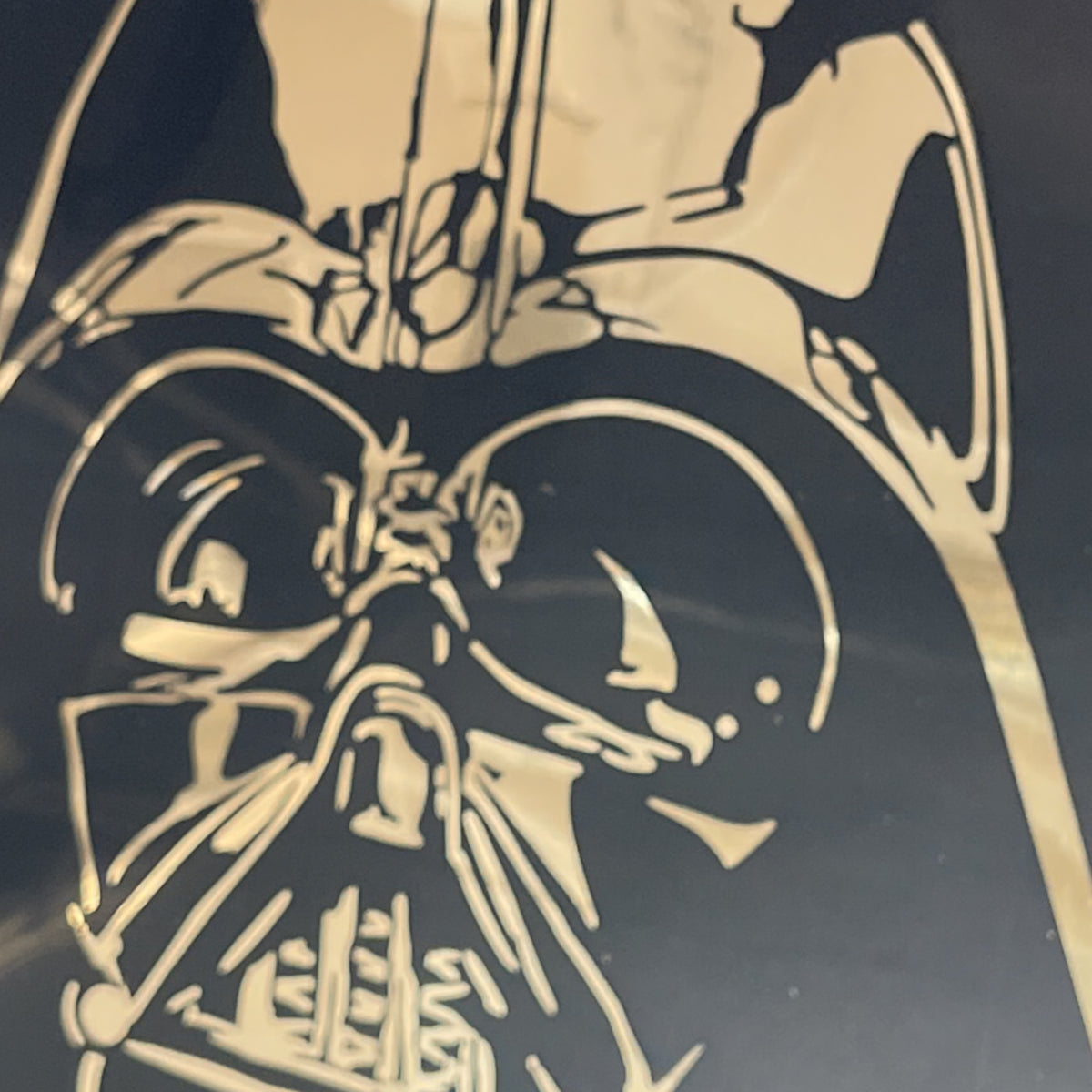 Empire Strikes Back 10th Anniversary Gold Mylar Poster (1990)