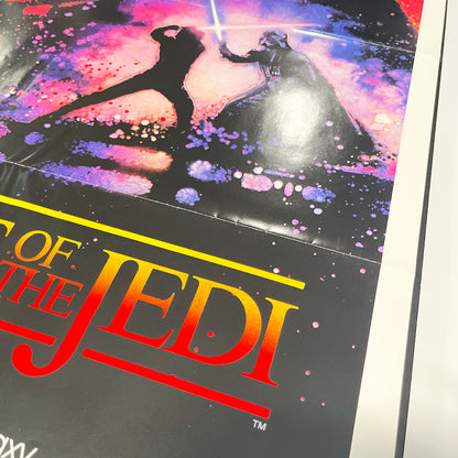 Revenge of the Jedi Teaser One Sheet Poster (Dated, Tri-Fold) (1982)