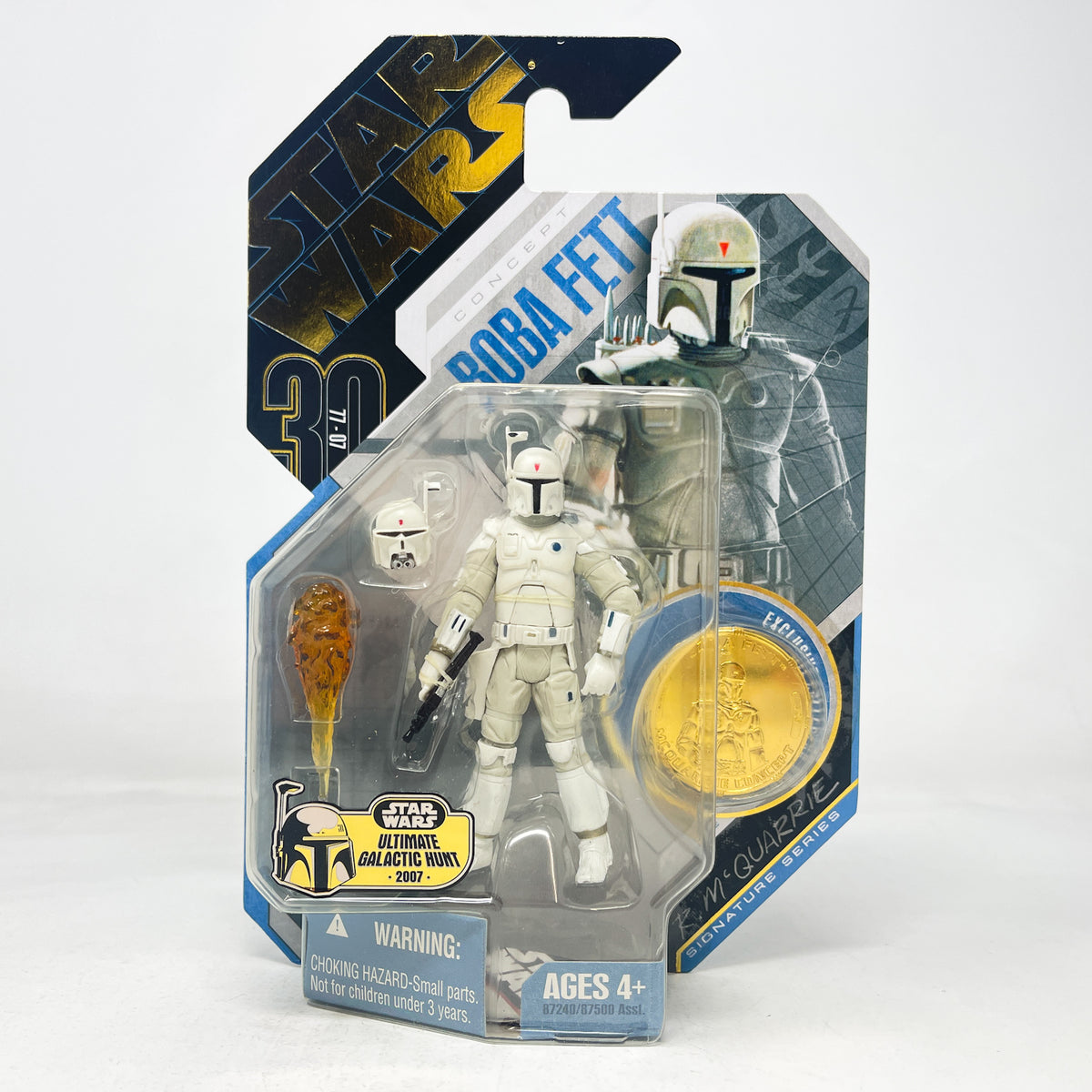 Boba Fett (Concept) #15 Gold Coin - Hasbro 30th Anniversary Collection (2007)