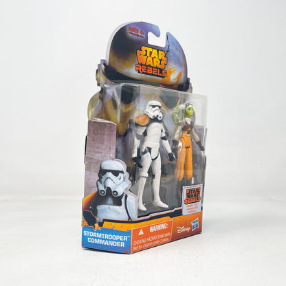 Stormtrooper Commander & Hera Syndulla MS19 - Hasbro 2015 Rebels Mission Series 3.75" Star Wars Action Figure 2 Pack