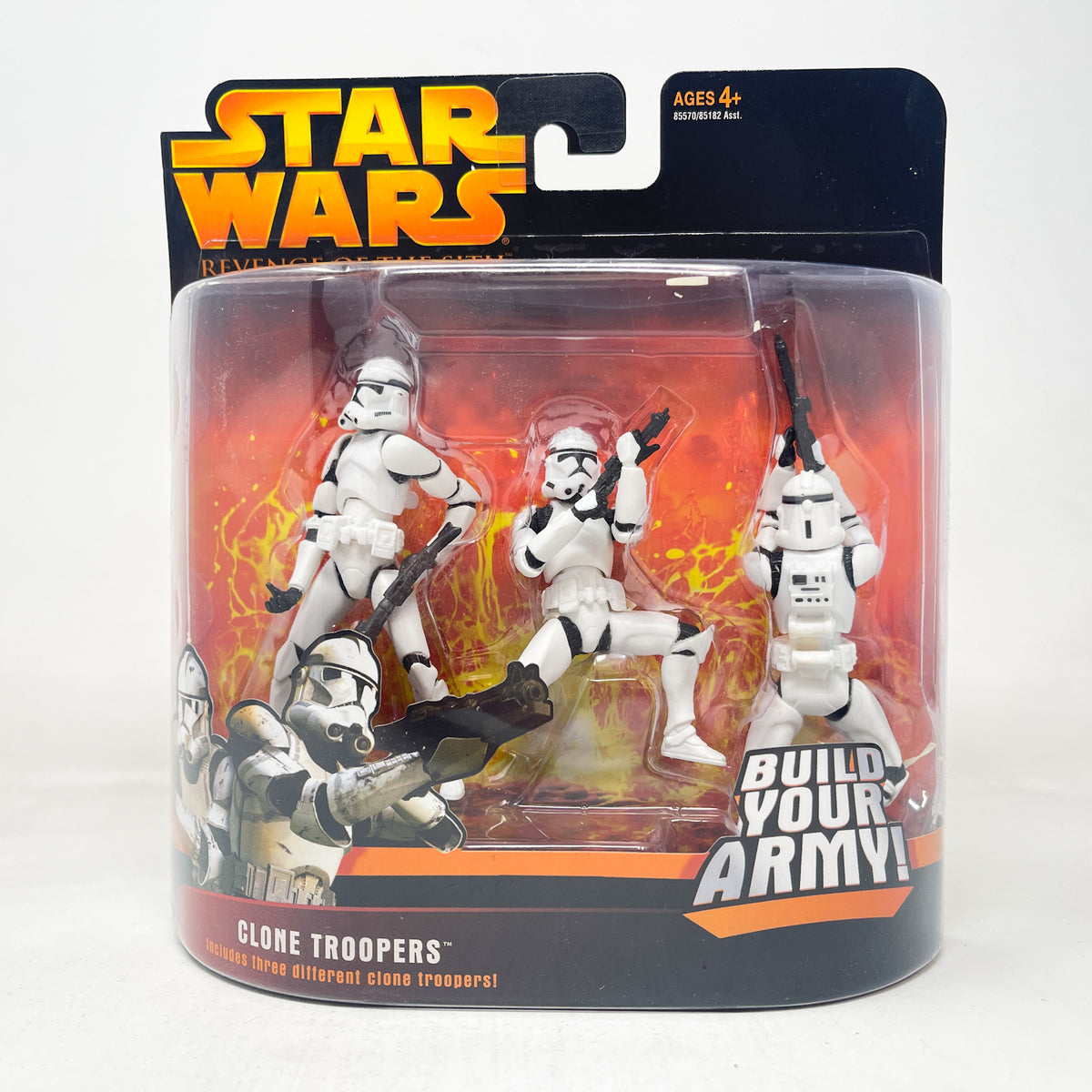 Clone Troopers (3-Pack) – Hasbro Star Wars Revenge of the Sith (2005)