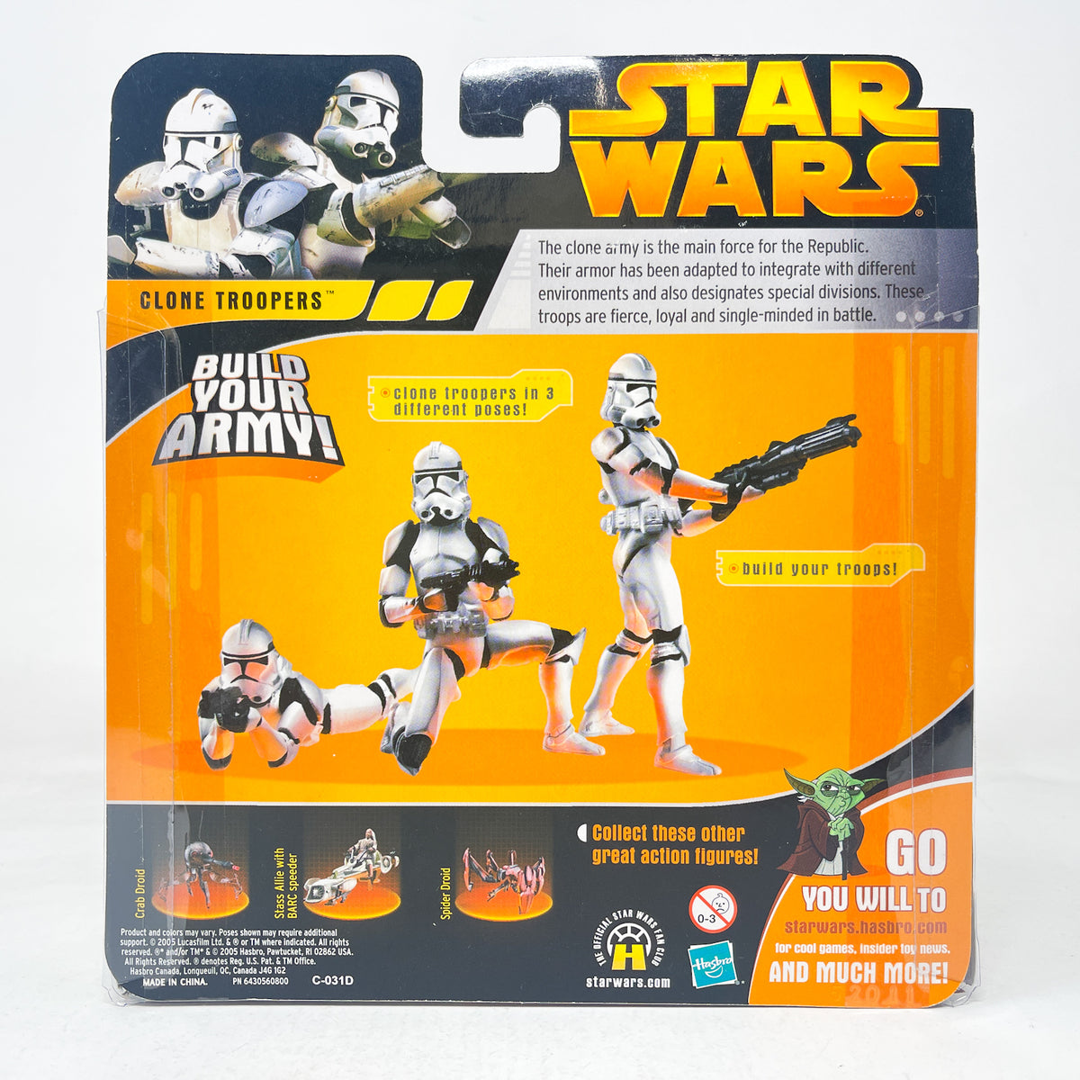 Clone Troopers (3-Pack) – Hasbro Star Wars Revenge of the Sith (2005)