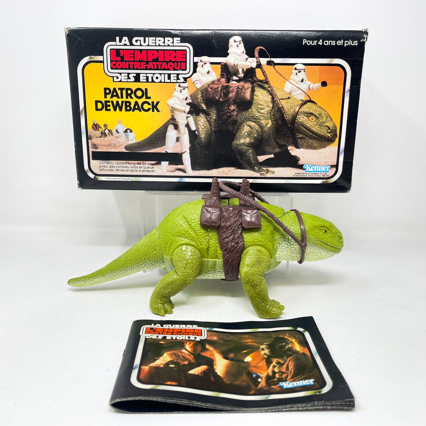 Dewback - Complete in Canadian Box w/ Black Sticker - Vintage Kenner (1981)