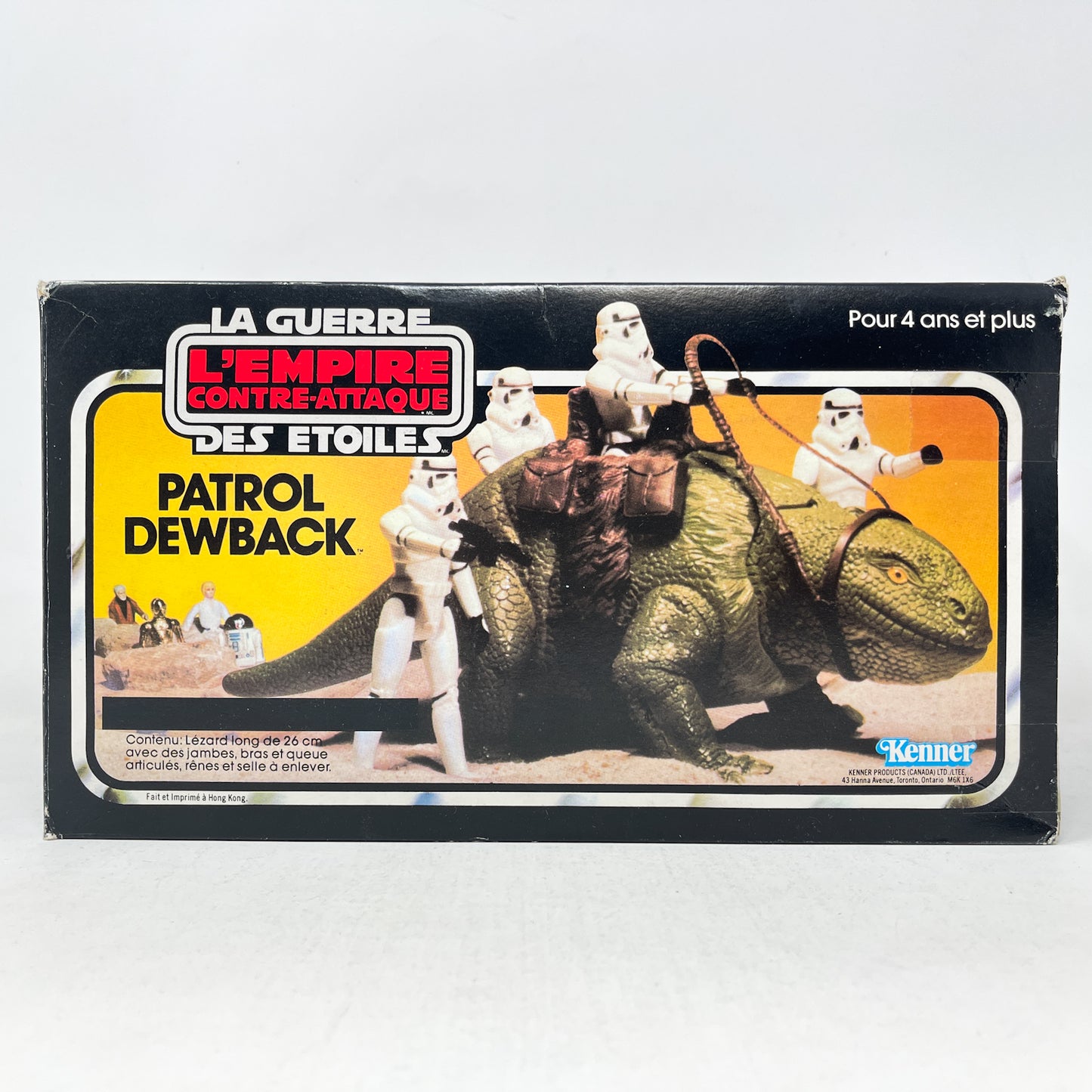 Dewback - Complete in Canadian Box w/ Black Sticker - Vintage Kenner (1981)