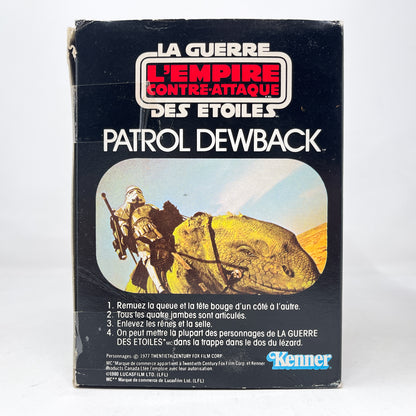 Dewback - Complete in Canadian Box w/ Black Sticker - Vintage Kenner (1981)