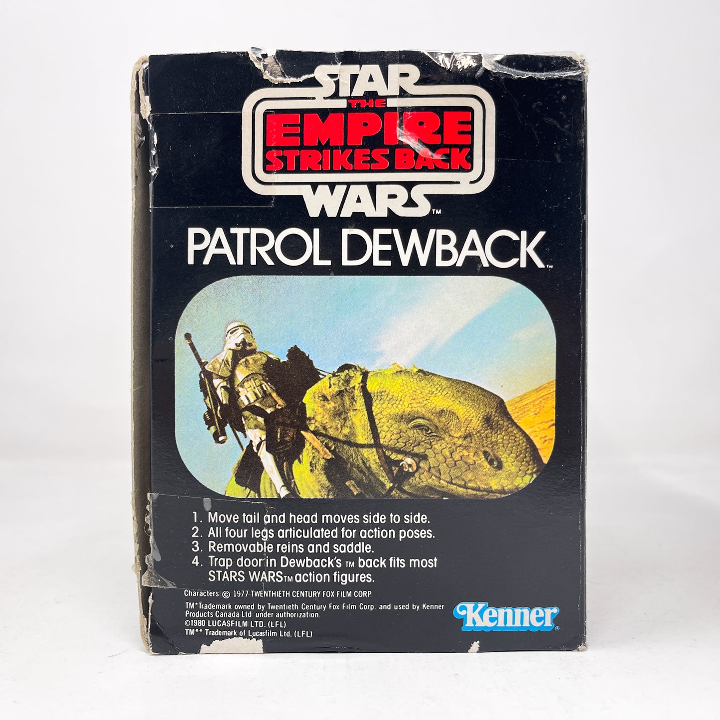 Dewback - Complete in Canadian Box w/ Black Sticker - Vintage Kenner (1981)