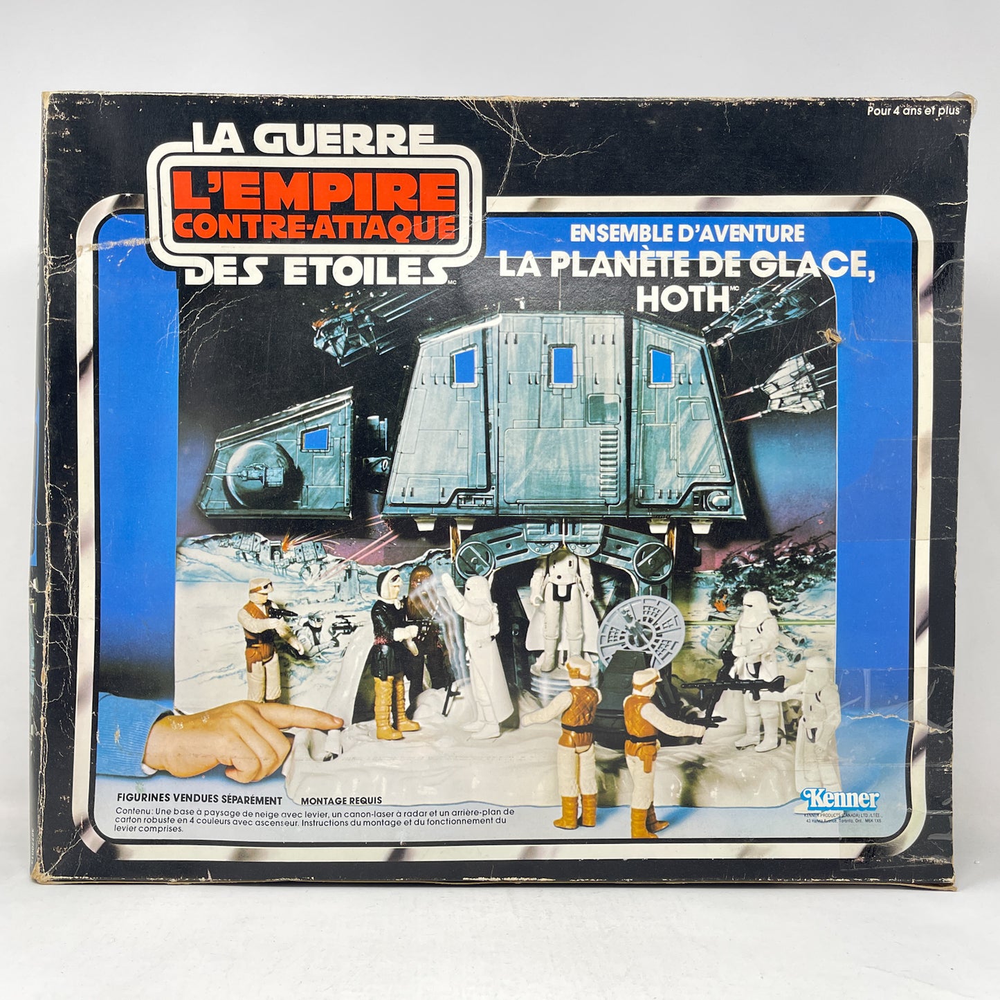 Hoth Ice Planet Adventure Playset Canadian Edition - Complete in Box - Vintage Kenner (1982)