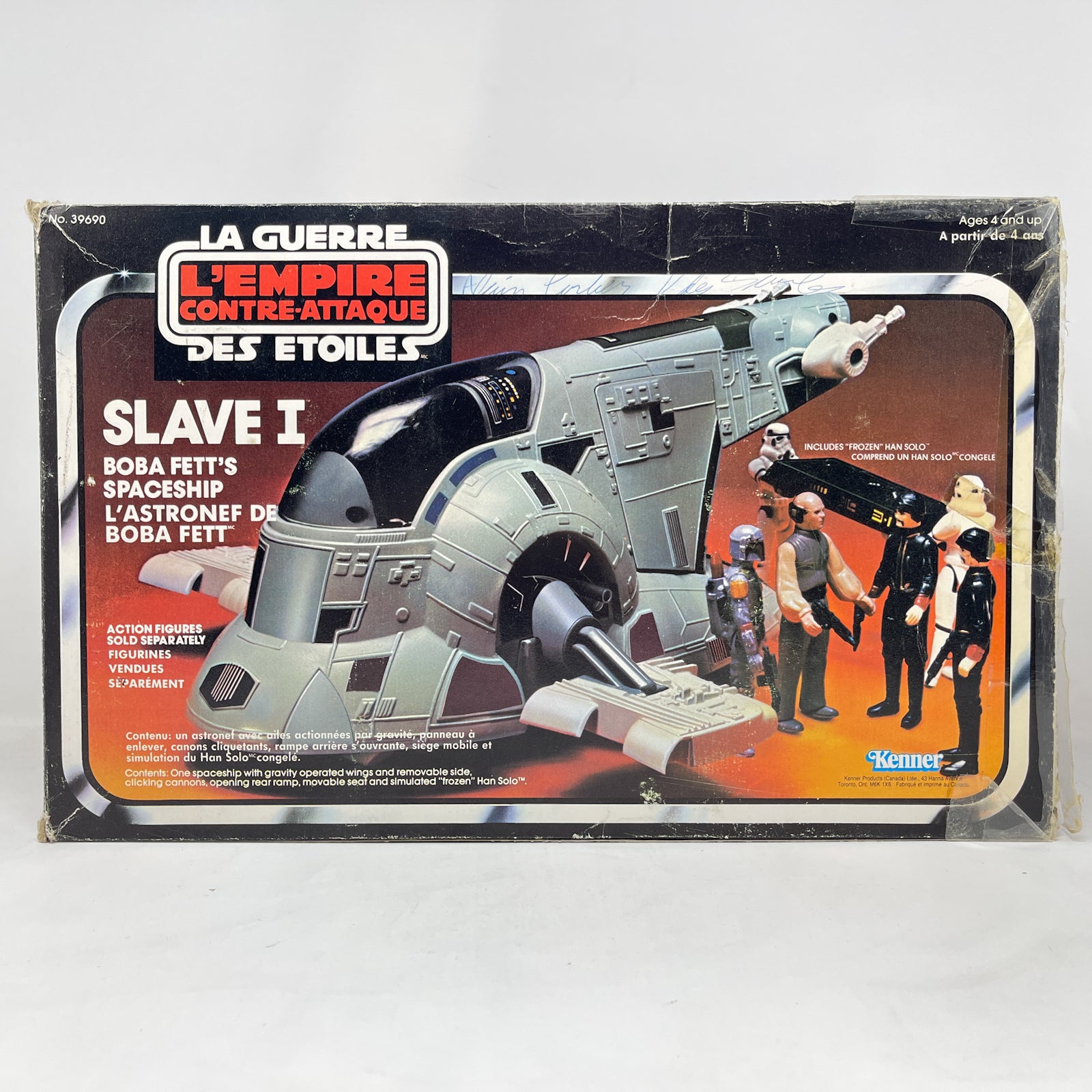 Vintage Kenner Slave I Mint in Canadian Box Complete Mandalorian