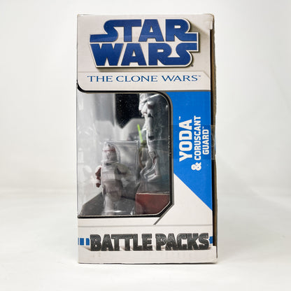 Yoda & Coruscant Guard Battle Pack – Hasbro Star Wars The Clone Wars (2008)