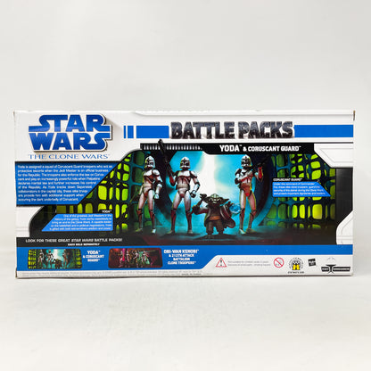 Yoda & Coruscant Guard Battle Pack – Hasbro Star Wars The Clone Wars (2008)