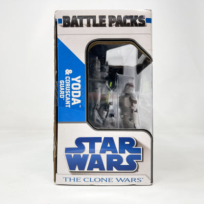 Yoda & Coruscant Guard Battle Pack – Hasbro Star Wars The Clone Wars (2008)