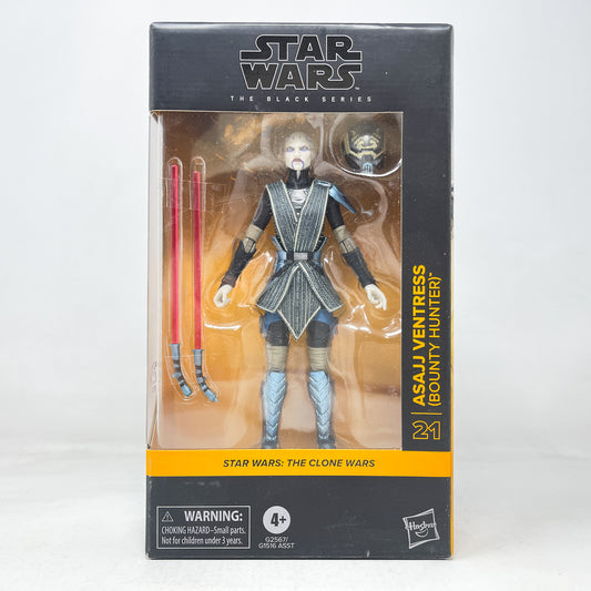 Asajj Ventress (Bounty Hunter) CW #21 - Hasbro Black Series (2025)