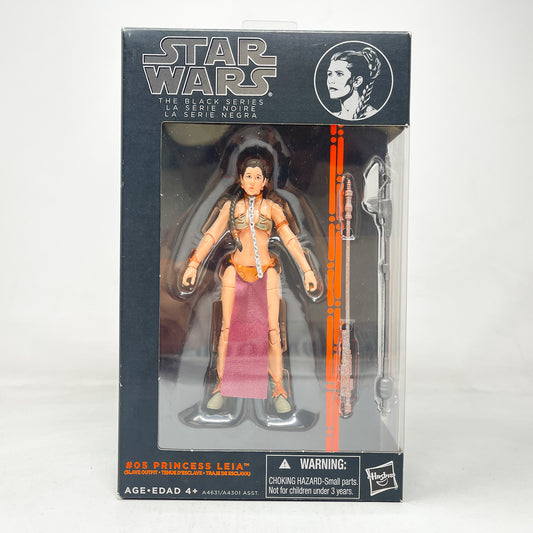 Princess Leia (Slave Outfit) #05 - Orange Line - Hasbro Black Series (2013)