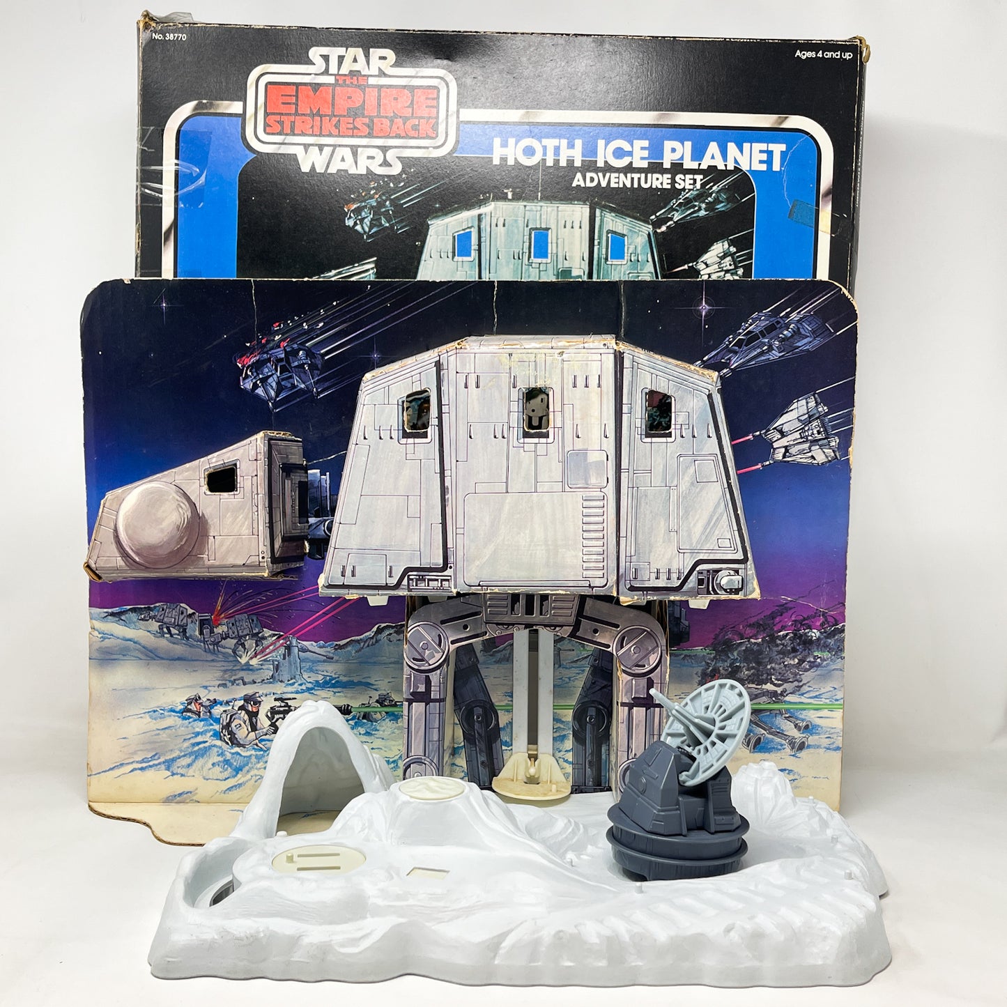 Hoth Ice Planet Adventure Playset Canadian Edition - Complete in Box - Vintage Kenner (1982)