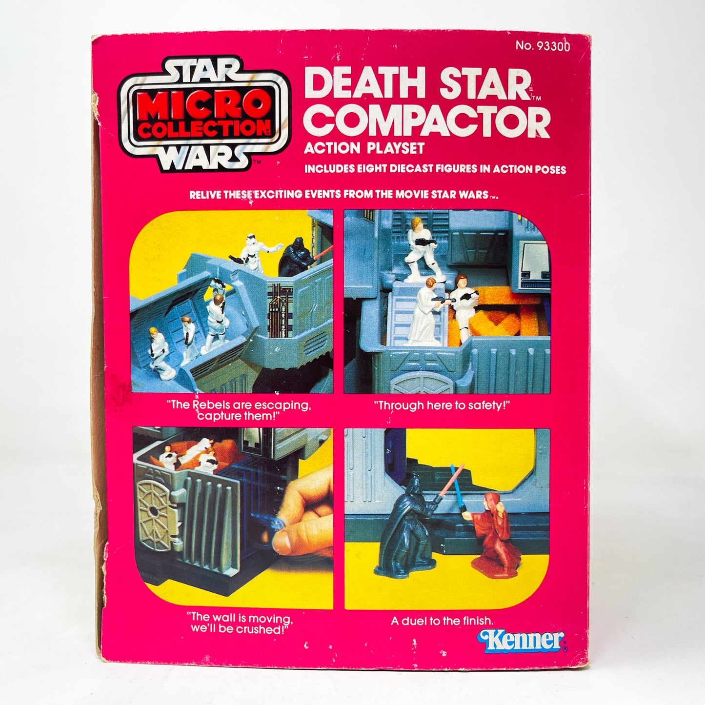 Micro Collection Death Star Compactor - Complete in Canadian Box - Vintage Kenner (1981)