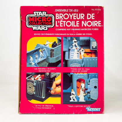 Micro Collection Death Star Compactor - Complete in Canadian Box - Vintage Kenner (1981)