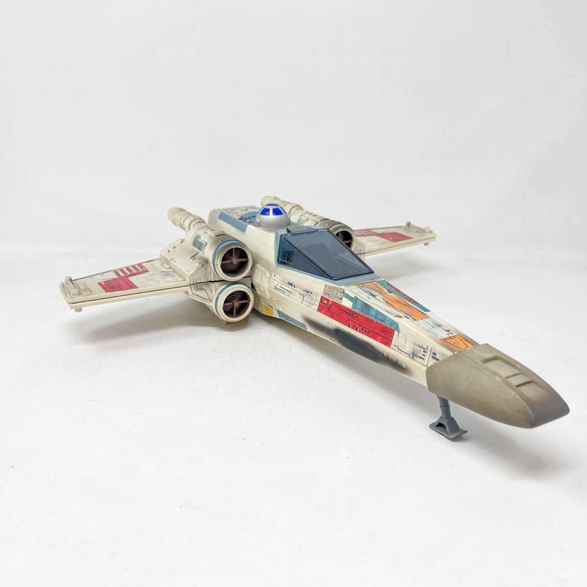 Electronic X-Wing Fighter - POTF2 Hasbro 1995 Star Was Vehicle - Open Box