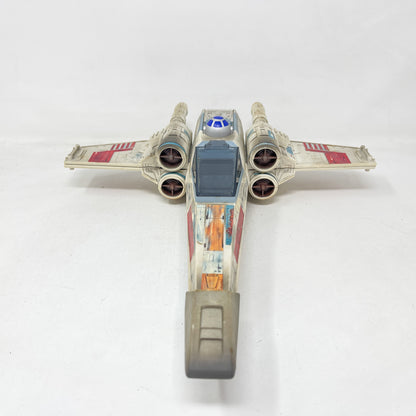 Electronic X-Wing Fighter - POTF2 Hasbro 1995 Star Was Vehicle - Open Box