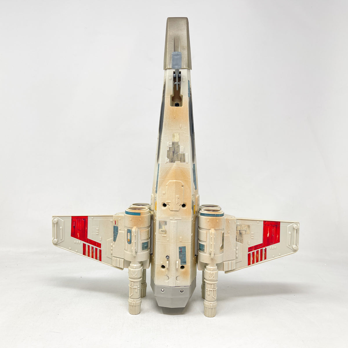 Electronic X-Wing Fighter - POTF2 Hasbro 1995 Star Was Vehicle - Open Box