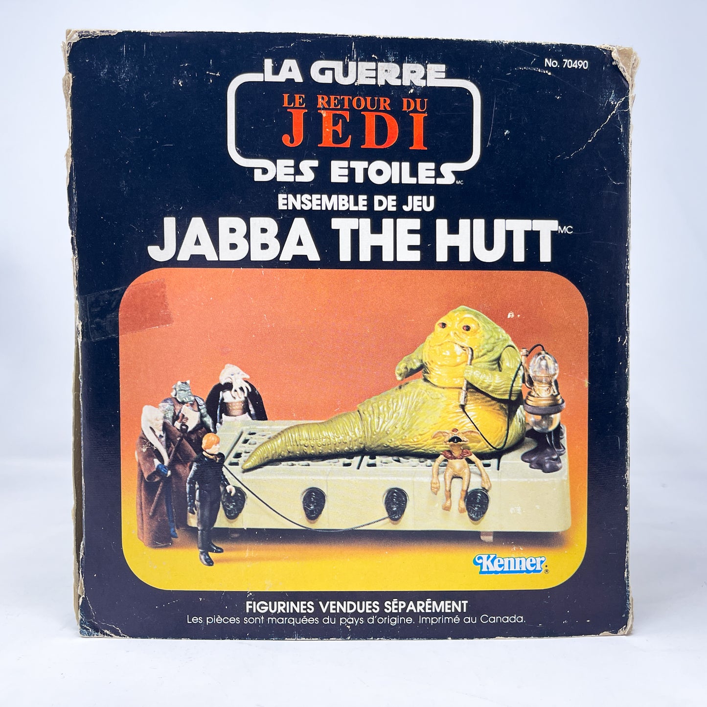 Jabba the Hutt Playset - Complete in Canadian Box - Vintage Kenner (1983)