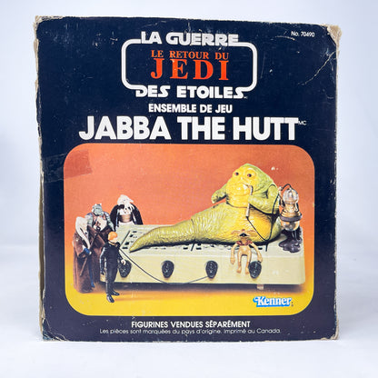 Jabba the Hutt Playset - Complete in Canadian Box - Vintage Kenner (1983)
