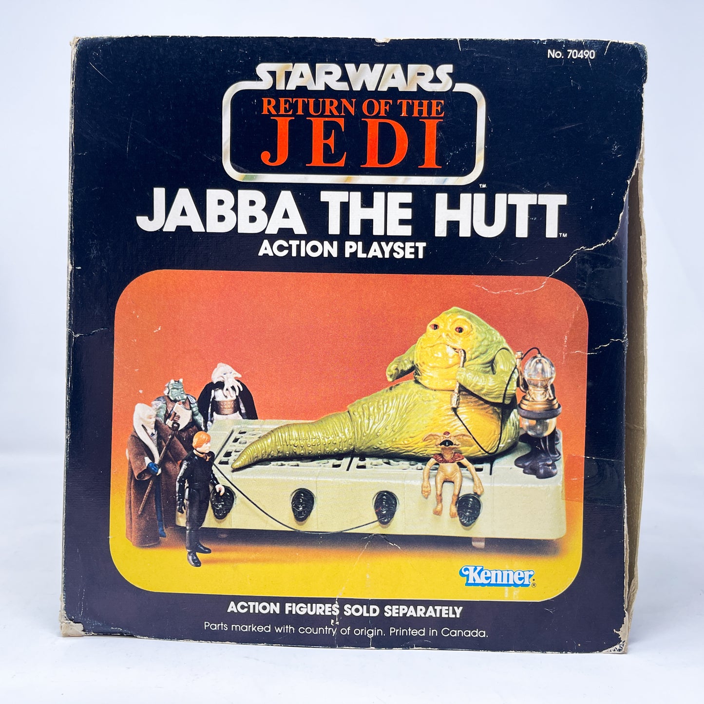 Jabba the Hutt Playset - Complete in Canadian Box - Vintage Kenner (1983)