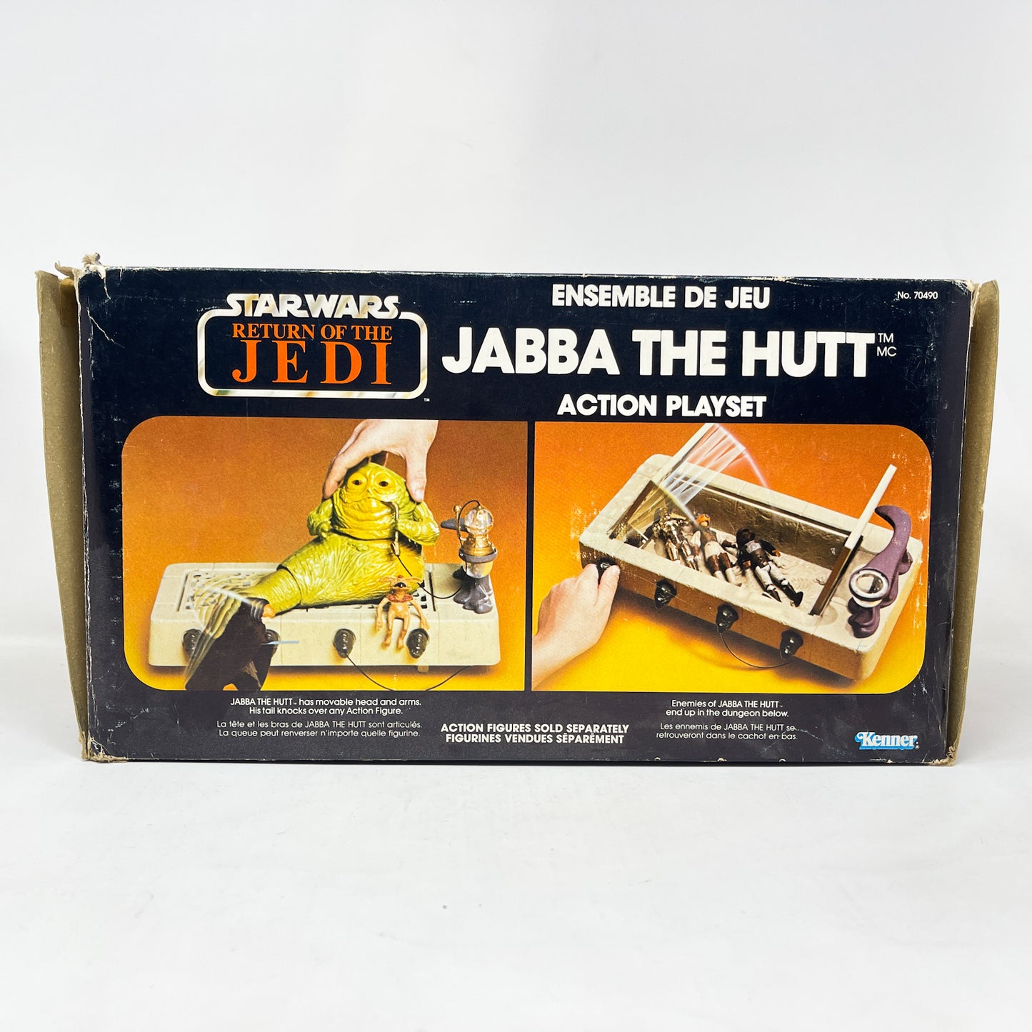 Jabba the Hutt Playset - Complete in Canadian Box - Vintage Kenner (1983)