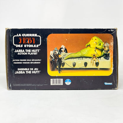 Jabba the Hutt Playset - Complete in Canadian Box - Vintage Kenner (1983)