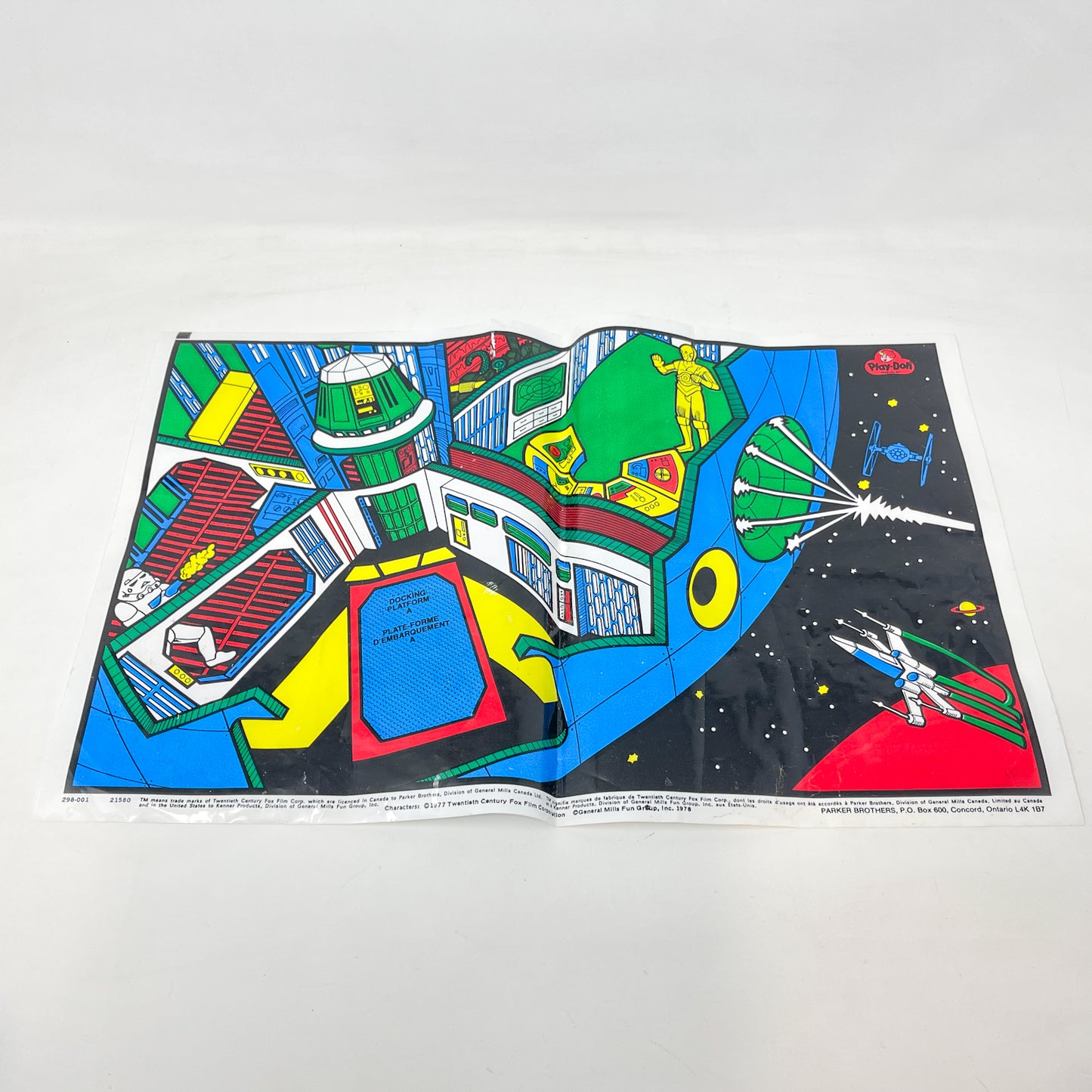 Star Wars Play-Doh Playset in Canada Box - Vintage 1978