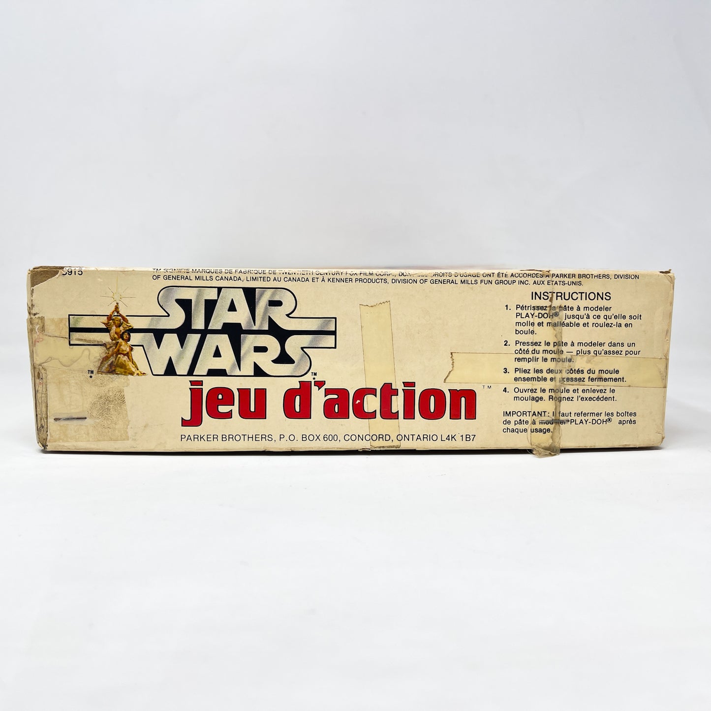 Star Wars Play-Doh Playset in Canada Box - Vintage 1978